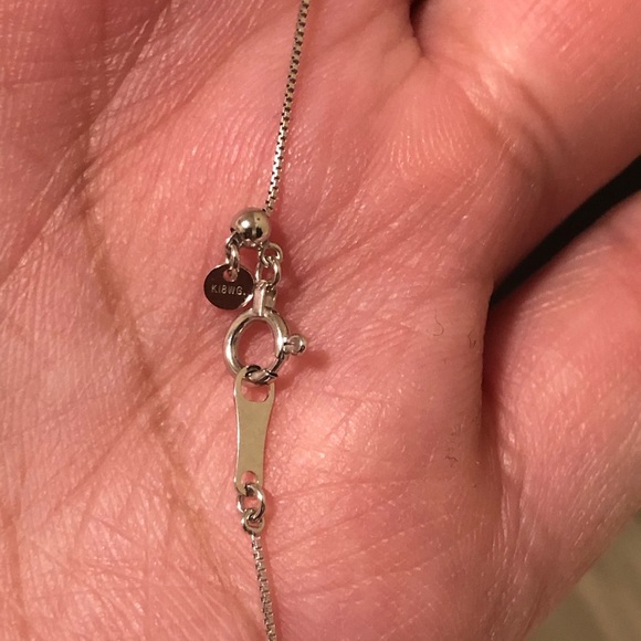 ❌sold❌black and white Diamond Necklace - Picture 5 of 8